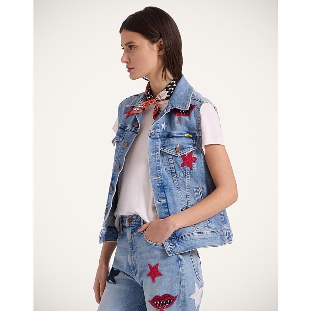 Brand New MOTHER x La DoubleJ The Clean Armhole Drifter Vest Size XL - Picture 3 of 10